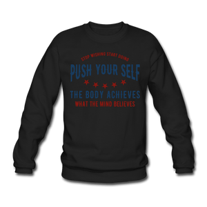 Push Your Self | Unisex Sweatshirt TapClickBuy