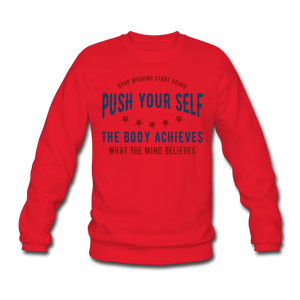 Push Your Self | Unisex Sweatshirt TapClickBuy