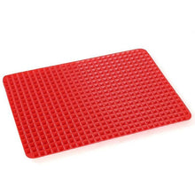 Load image into Gallery viewer, Pyramid Pan Silicone Baking Tray Cooking Mat Non Stick Fat Reducing Cooking Oven TapClickBuy
