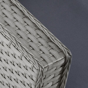 Rattan Set, 6 PC-Grey TapClickBuy