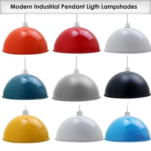 Retro Design Light Easy Fit 40cm Dome Lampshades Home Lounge Lighting TapClickBuy