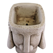 Load image into Gallery viewer, Set Of 3 Stone Effect Resurrection Island Giant Ornament Planters TapClickBuy