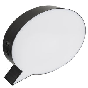 Speech Bubble Light Box OVAL | SBox12 TapClickBuy