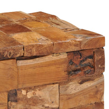 Load image into Gallery viewer, Storage Stool Solid Teak Wood TapClickBuy