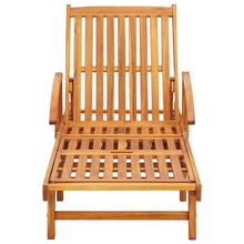 Load image into Gallery viewer, Sun Loungers 2 pcs Solid Acacia Wood TapClickBuy