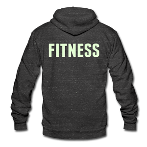 Unisex Tri-blend Hooded "Glow In The Dark" Jacket TapClickBuy
