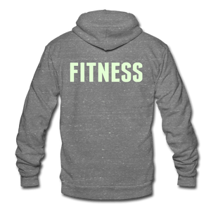 Unisex Tri-blend Hooded "Glow In The Dark" Jacket TapClickBuy