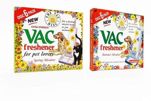 Vacuum Air Fresheners TWIN PACK For Pet Fresh 6 Spring + 6 Summer TapClickBuy