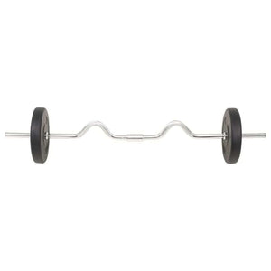 vidaXL Barbell and Dumbbell Set 66.1 lb Weight Plate Sporting Multi Models TapClickBuy