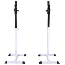 Load image into Gallery viewer, vidaXL Barbell Squat Rack with Barbell and Dumbbell Set 30.5 kg TapClickBuy