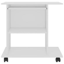 Load image into Gallery viewer, vidaXL Computer Desk White 80x50x75 cm Chipboard TapClickBuy