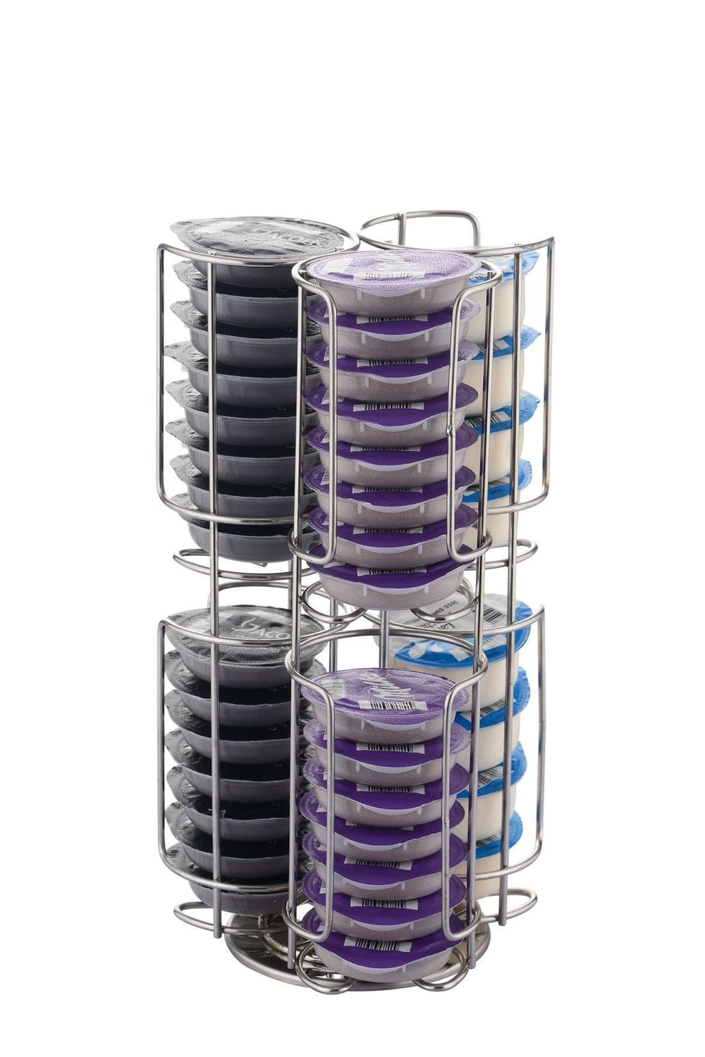 Vinsani Rotating Coffee Capsule Pod Stackable Holder Tower & Drawer Rack Storage Stand TapClickBuy