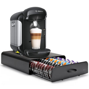 Vinsani Rotating Coffee Capsule Pod Stackable Holder Tower & Drawer Rack Storage Stand TapClickBuy