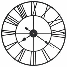 Load image into Gallery viewer, Vintage Wall Clock with Quartz Movement Metal 80 cm XXL TapClickBuy