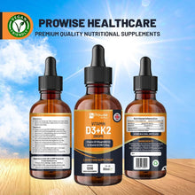 Load image into Gallery viewer, Vitamin D3 4000iu + K2 MK7 25µg Orange Liquid Drops I High Strength 30ml Bottle TapClickBuy