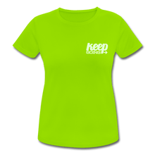 Load image into Gallery viewer, Women’s Breathable &quot;Glow In The Dark&quot; Sports T-Shirt TapClickBuy