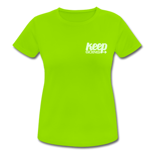 Women’s Breathable "Glow In The Dark" Sports T-Shirt TapClickBuy